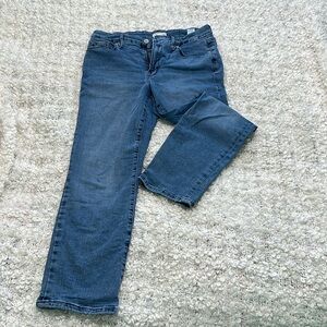 GOOD AMERICAN good legs straight jeans size 12/31 EUC